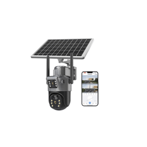 Caméra solaire 4G TP15 – double écran, autonome sans câblage